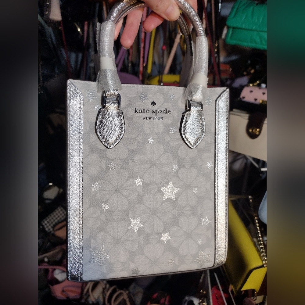 NWT Kate Spade Flower Star Toss Small Tote